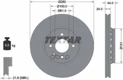 ���� ��������� �������� � ��������� PRO Dacia/Renault Textar 92254603 Dacia/Renault Textar ���. 92254603 92254603 ����