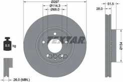 ���� ��������� ��������! Mazda CX-5 2.0/2.2D/2.5 11 Textar ���. 92295003 92295003 92295003 ����