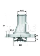 ��������� Fiat Doblo 01- 1,2, Palio 97- 1,2, Panda 86-, Punto 93-, Lancia Y 95-03, Ypsilon 03-11 Mahle/Knecht ���. TI6887D TI6887D ����