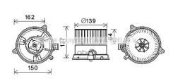 ���������� ������� ����������������� FORD Fusion LHD 05/02 - 12/12 Ava ���. FD8576 FD8576 ����