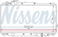 �������� [345x700x19] Nissens ���. 66604 66604 ����