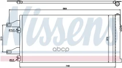 �������� ������������ (370 x 750 x 16 mm) Peugeot (Boxer 06-) Citroen (Jumper 06-) FIAT (Ducato 06-) Nissens ���. 94985 94985 ����