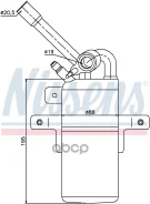 ��������� ������������ FORD Transit Connect (TC7) (02-) Nissens ���. 95331 95331 ����