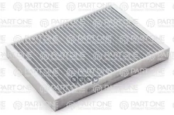 ������ ������ with active carbon, Volvo S60, V60 10, XC60, XC70, V70, S80 06, LAND Rover Discovery Sport 14, Range Rover Evoque 11, 280x195x33 PART-ON...