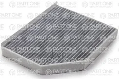 ������ ������ with active carbon, AUDI A4 (B8) 07, A4 Allroad (B8) 09, A5 (8F7/8T3) 07, Q5 (8R) 08, 241x279x35 PART-ONE ���. 1CF043 1CF043 ����