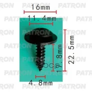 ������� Honda Acura Audi VW Skoda Seat �������������: ������� 4.8x22.5 Patron ���. P37-2189 P372189 ����