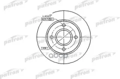 ���� ��������� ������ FORD: Fiesta III 89-95, Fiesta IV 95-02, Fiesta ������ 96-, Fiesta ������ 98-, KA 96-, Mazda: 121 III 96- Patron ���. PBD2752 PB...
