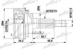 ���� ������ �-�� 26x56x23 Toyota: Carina II -85, Corolla II 83-91 Patron ���. PCV1030 PCV1030 ����