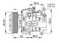 ���������� ������������ Mazda 3 03- Easy Fit NRF ���. 32408 32408 ����