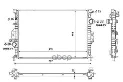 �������� ���������� ��������� FORD S-Max 2.0D 06- NRF ���. 53811 53811 ����