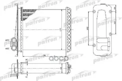 �������� ��������� OPEL: Omega A 1.8-3.0, 86-94, Senator B 2.5i/2.6i/3.0/3.0 24V/3.0i, 87-93 Patron ���. PRS2046 PRS2046 ����