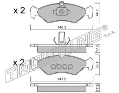 ������. ������. ������� FORD Fiesta III 89-95, Fiesta IV 95-02, KA 96-, Mazda 121 III 96- F Trusting ���. 0900 �-� 0900 ����