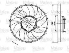 ���������� ������� ���������� Mercedes Sprinter (06) Valeo ���. 696082 696082 ����