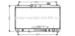 �������� ������� ���������� Toyota Camry 2.2 (9601) Ava ���. TO2236 TO2236 ����