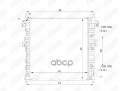 �������� ���������� ��� SsangYong Kyron/Actyon (05-) MT FEHU ���. FRC1038 FRC1038 ����
