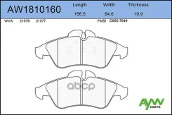 ������. ������. ������� Mercedes-BENZ Sprinter 2.2D-2.9D (9506), Vito 2.0-2.3D (9603), VW LT 2.3-2.8D (9606) AYWIparts ���. AW1810160 �-� AW1810160 ��...