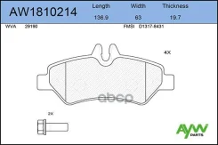 ������. ������. ������� Mercedes-BENZ Sprinter 1.8-3.5 06, VW Crafter 2.0D-2.5D 06 AYWIparts ���. AW1810214 �-� AW1810214 ����