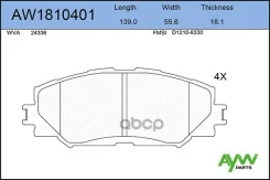 ������� PF-1524 AW1810401 GDB3425/0446502220 AYWIparts ���. AW1810401 AW1810401 ����