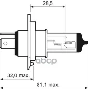 ����� H4 Essential Standart 12V(55/60W) (������) 8GJ002525133, 8GJ002525131, 1987302041, 64193, 12342PRC1, 002555100000, 488814000, 34454 032007 ����