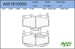 ������� PF-1219-1387-1351 AW1810050 GDB797/GDB3428/GDB3213/0446535�040 AYWIparts ���. AW1810050 AW1810050 ����