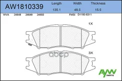 ������� PF-2435 AW1810339 GDB35637043/410604M490 AYWIparts ���. AW1810339 AW1810339 ����