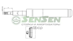 ����������� �������� Audi 100 84-94, A6 94-97 �������� ����� Sensen ���. 21130024 21130024 ����