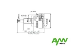 ���� 0110-ZZE120A48 �������� AW1510070A 4341002240/4346009600/4347009A�14/CO7562A/ AYWIparts ���. AW1510070A AW1510070A ����