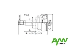 ���� MI-67 AW1510068 0410CW5/3815A068/ AYWIparts ���. AW1510068 AW1510068 ����