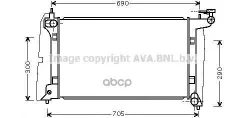 �������� ������� ���������� Toyota Corolla (01) 1.6i 16V Ava ���. TO2302 TO2302 ����