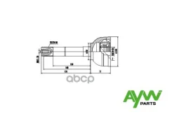 ���� TO-30 AW1510145 CO7531/4340560080/ AYWIparts ���. AW1510145 AW1510145 ����