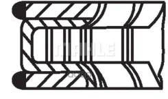 ������ ��� ��������� (�-� �� 1 �������) Mahle/Knecht ���. 01163N1 01163N1 ����