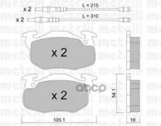 ������. ������. ������� Peugeot 106 1.1i-1.6i, 1.4D, 1.5D 91-96 � Metelli ���. 2200374 �-� 2200374 ����