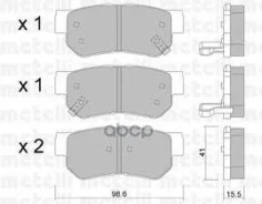 ������. ������. ������� Hyundai Tucson, Santa Fe Metelli ���. 2203650 �-� 2203650 ����