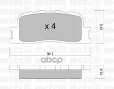 ������. ������. ������� Toyota Camry 11.2001- R Metelli ���. 2207530 �-� 2207530 ����