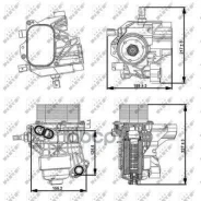������ ������. ������� � ���������� VAG 1.6/2.0TDI 12- NRF ���. 31356 31356 ����