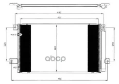 �������� ������������ � ���������� Toyota Avensis 05- NRF ���. 35628 35628 ����