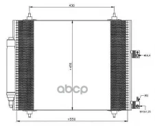 �������� ������������ � ���������� Citroen C8 02- NRF ���. 35669 35669 ����