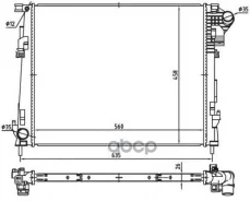 �������� ������� ���������� OPEL Vivaro 06- NRF ���. 53966 53966 ����
