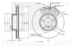 ���� ��������� ��������, ������������������ � �������������� ��������� (340x30mm) / BMW 1,2,3,4 (F20, �21, �22, �23, �30, �31, �32, �33, �34, �36) 11...