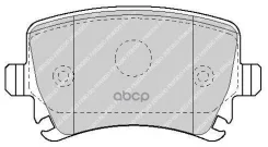 ������� ����. ���. AUDI A3/A4/A6/VW Golf V 10/03-, Touran 2/03-, Skoda Octavia 6/04- Ferodo FDB1636, AUDI A3 (8P1) AUDI A3 Sportback (8PA) AUDI A3 ���...