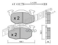 ������. ������. ������� Peugeot 205 II 87-98, 309 II 89-93, 405 II 92-95 F Trusting ���. 0390 �-� 0390 ����