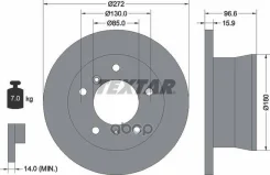 ���� ����. ���. ! MB Sprinter, VW LT 89 Textar ���. 92137603 92137603 92137603 ����