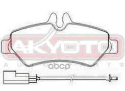 ������� ��������� �������� ������ ������������ � �������� Mercedes Sprinter(906)2006-, VW Crafter 30-35 (2E) 2006- A0044206920 2E0698451 Akyoto ���. A...