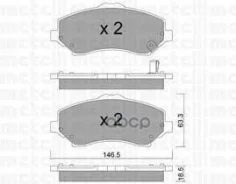 ������. ������. ������� Chrysler Voyager 2008- F Metelli ���. 2208621 �-� 2208621 ����