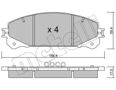 ������. ������. ������� Lexus RX 12.2008- Front Metelli ���. 2209380 �-�, �������� 2209380 ����