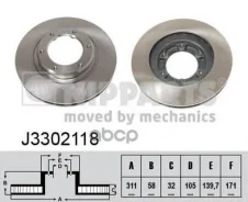 ���� ��������� �����. Toyota LAND Cruiser 80 Nipparts J3302118 J3302118 ����