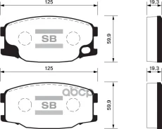 ������� ��������� �������� Sangsin brake ���. SP1485 SP1485 ����