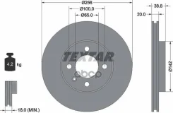 ���� ��������� �������� � ��������� PRO SEAT/Volkswagen/Volkswagen (SVW) Textar 92036803 Textar ���. 92036803 92036803 ����