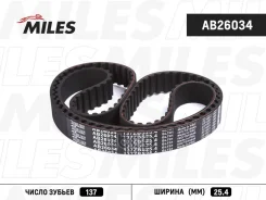 ������ ��� (�������� HNBR) 137X25.4 (Gates 5223XS) AB26034 Miles ���. AB26034 AB26034 ����