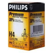 ����� Philips H4 12V 60/55W P43t Premium Philips ���. 12342pr 12342PR ����